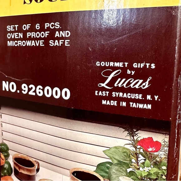 ✨1970s Honey Drip Soup Mugs (Set of 6)✨ - Picture 3 of 4